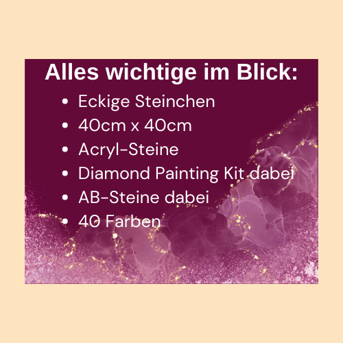Galaxy-Drache - Diamond Painting Komplett-Set in 40x40cm